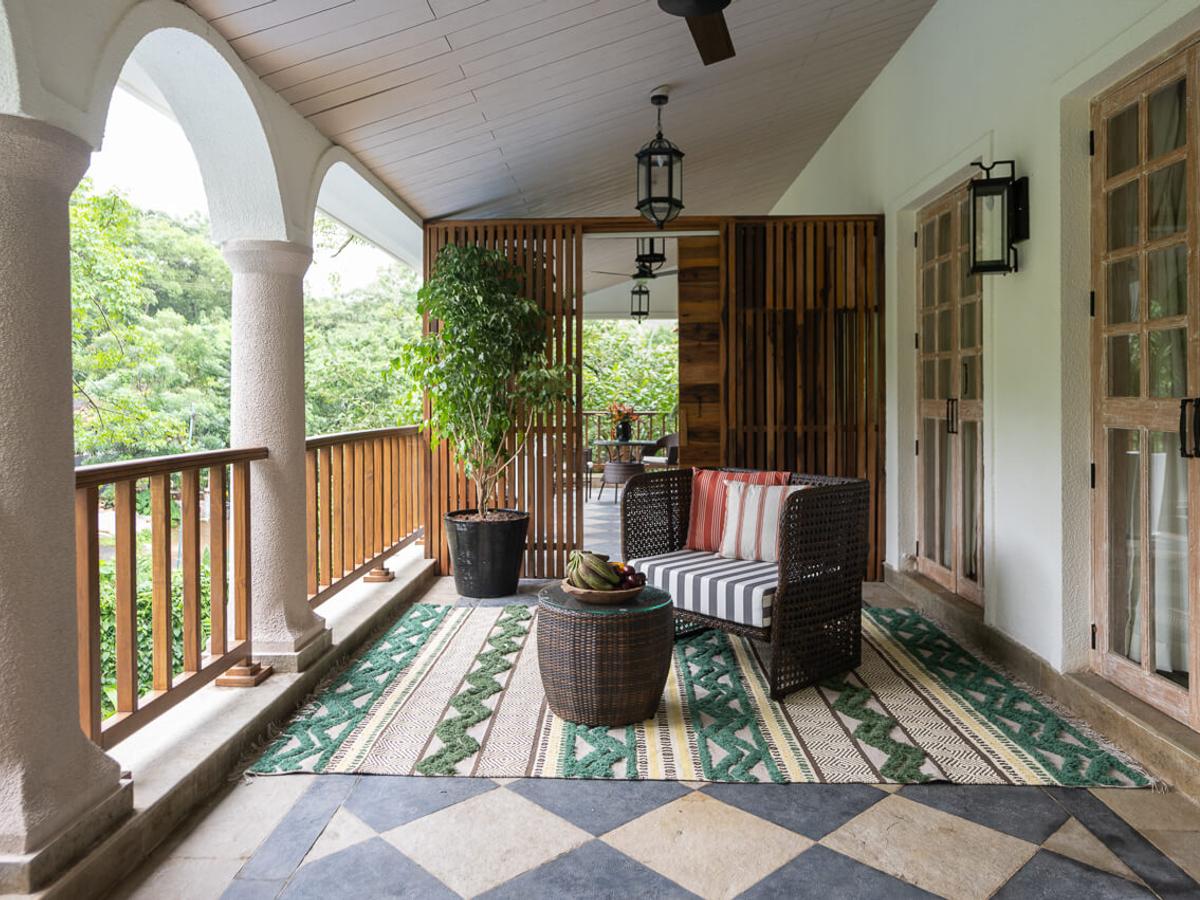 Outdoor Seating Area | Villa Floresta, Goa by Lohono Stays