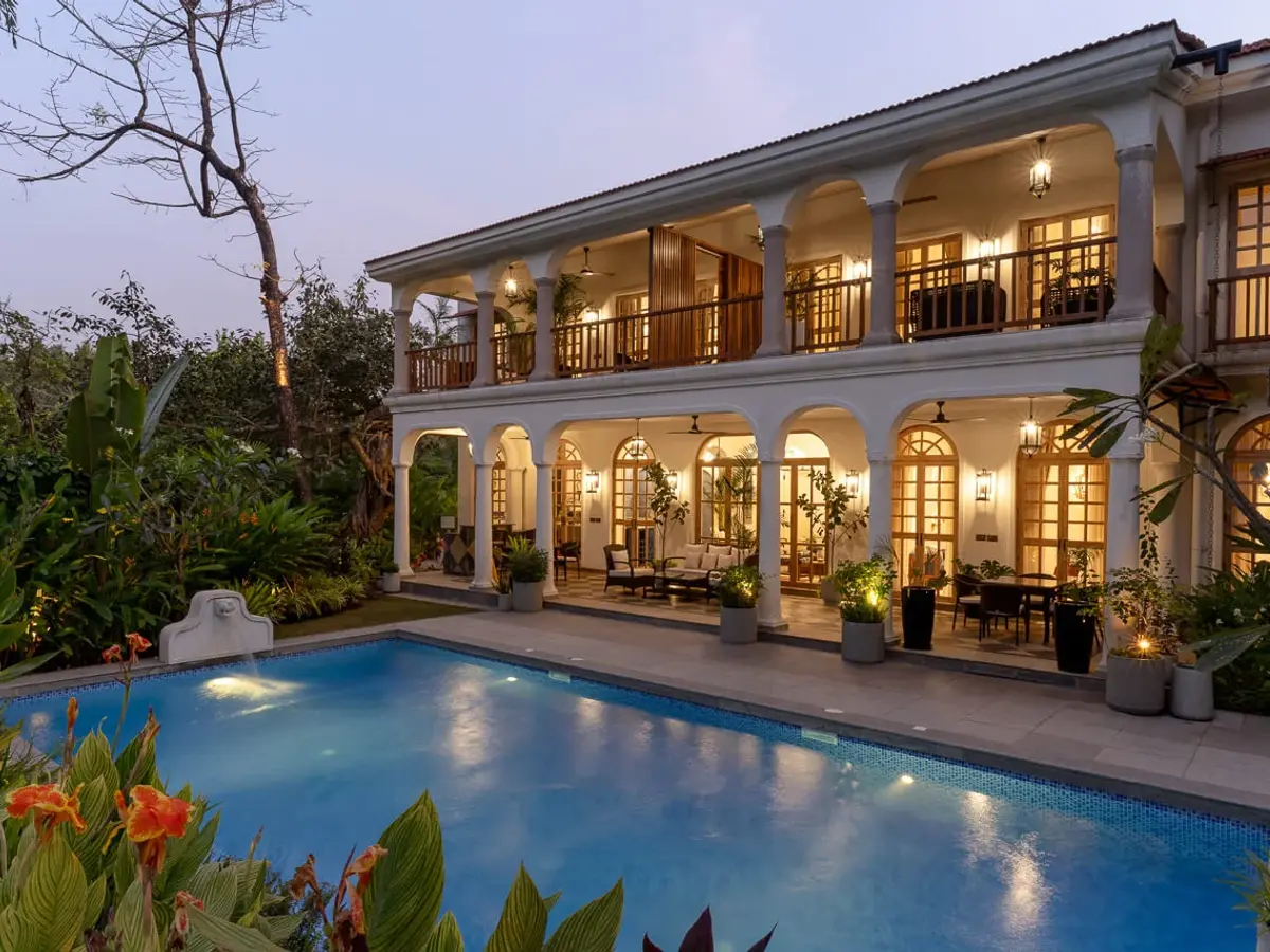 Pool Facade | Villa Floresta by Lohono Stays