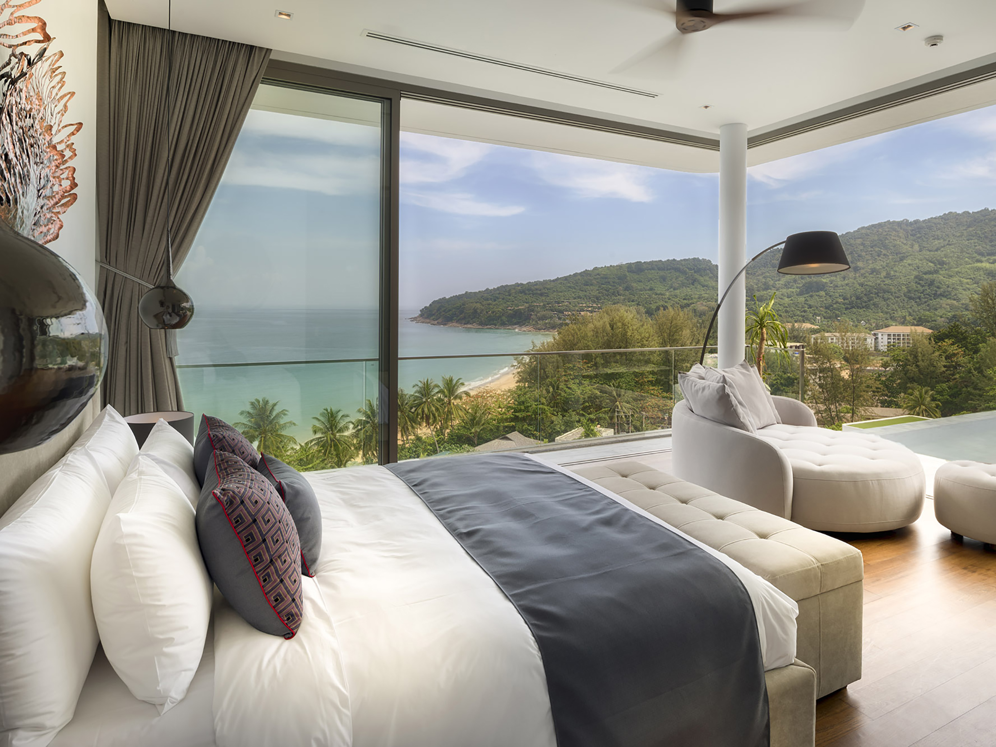 Malaiwana Penthouse- Bedroom outlook