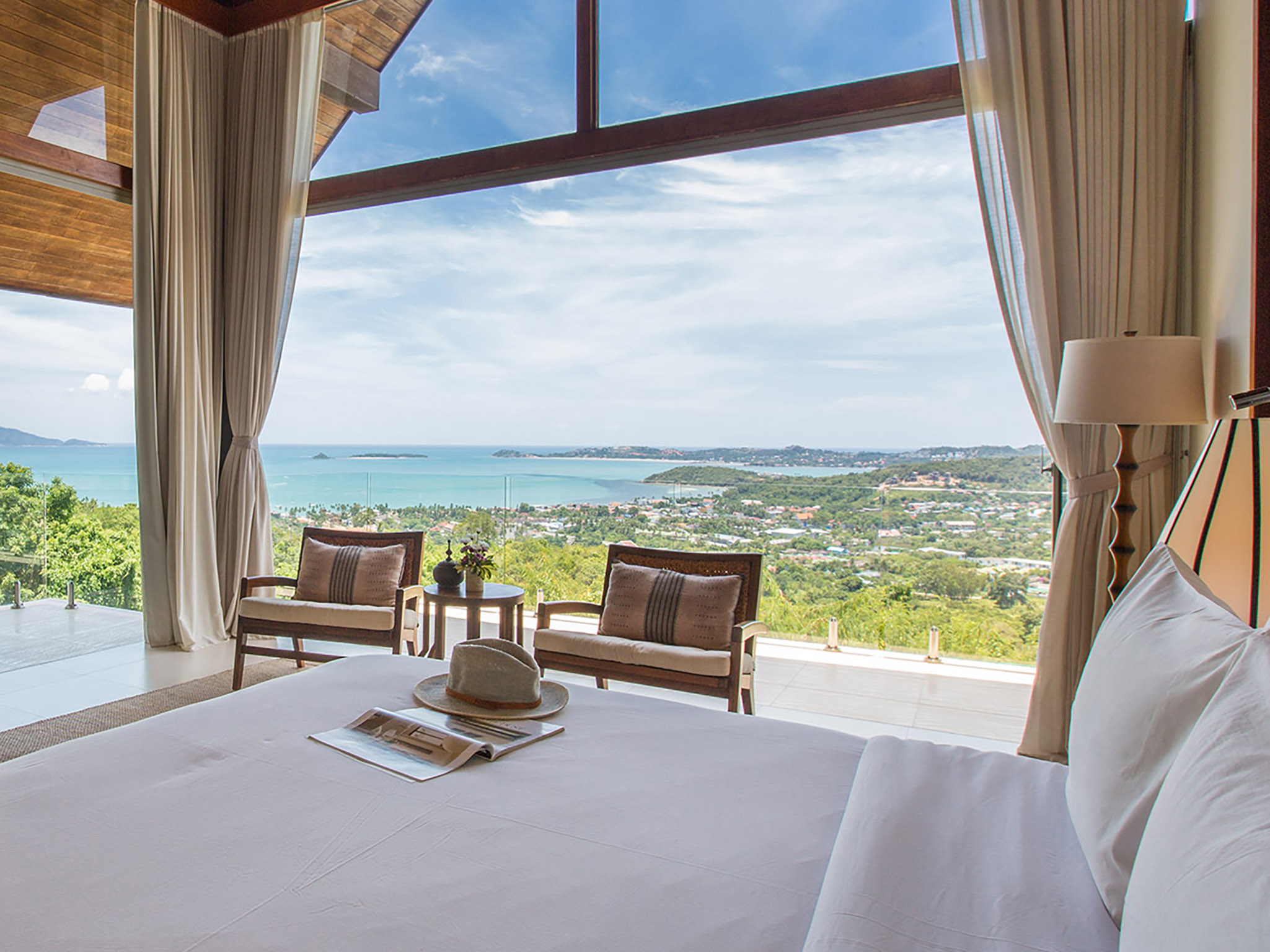 Avasara Residence at Panacea Retreat - Stunning view from bedroom one