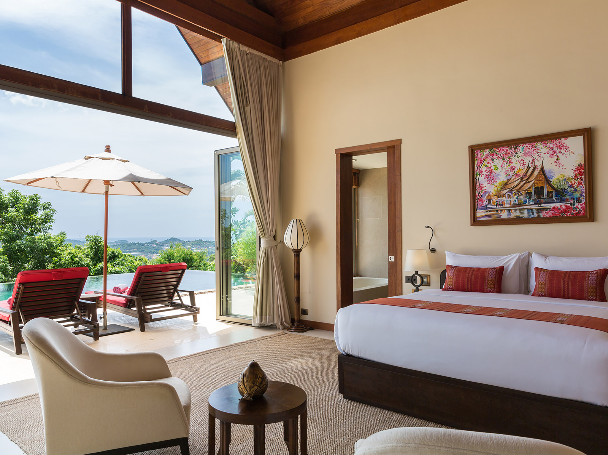 Villa Kalya - Bedroom one design