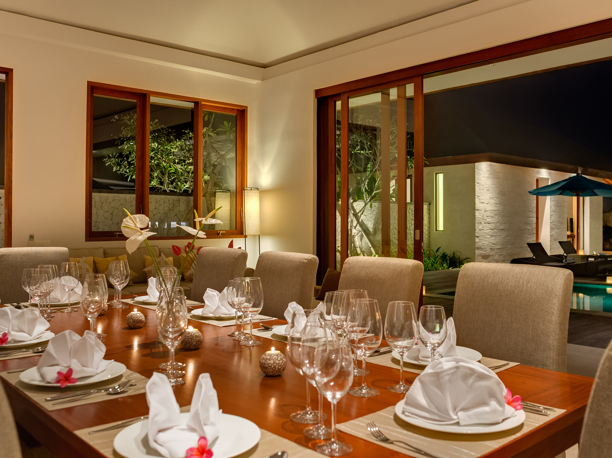 Pandawa Cliff Estate - Villa Marie - Dining