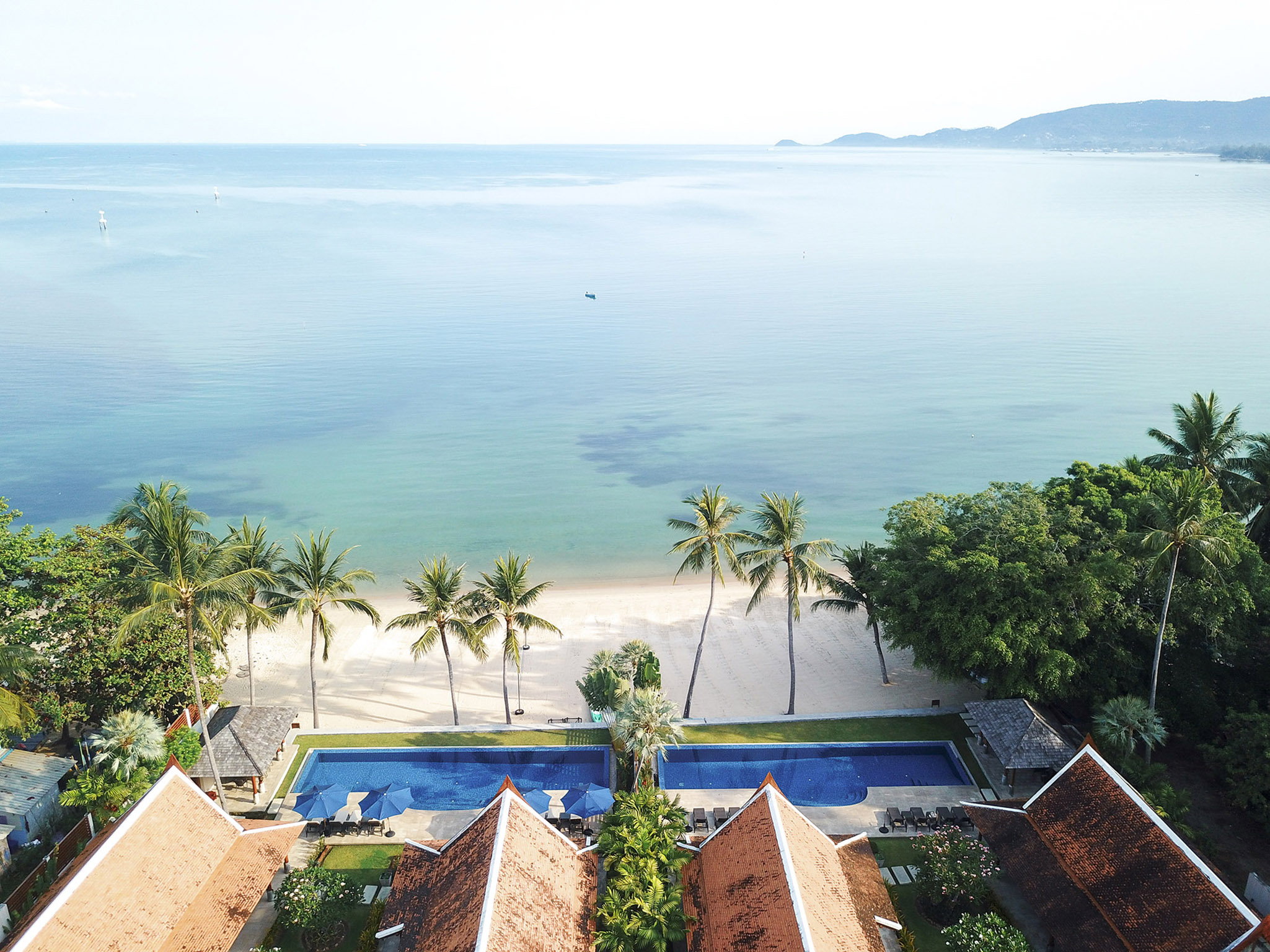 Ban Suriya - Beachfront Villa in Lipa Noi Koh Samui - 6 Bedrooms