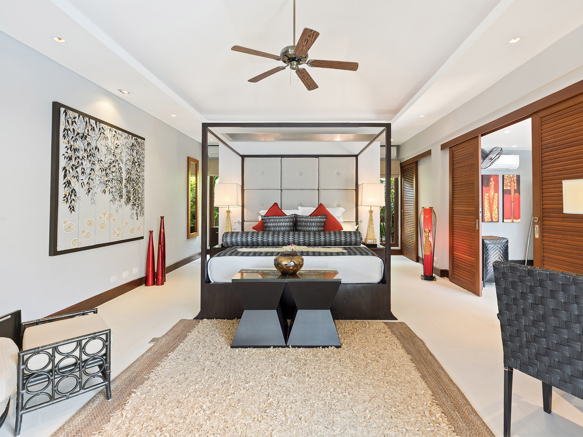 Villa Chi Samui at Lotus Samui - Master bedroom design