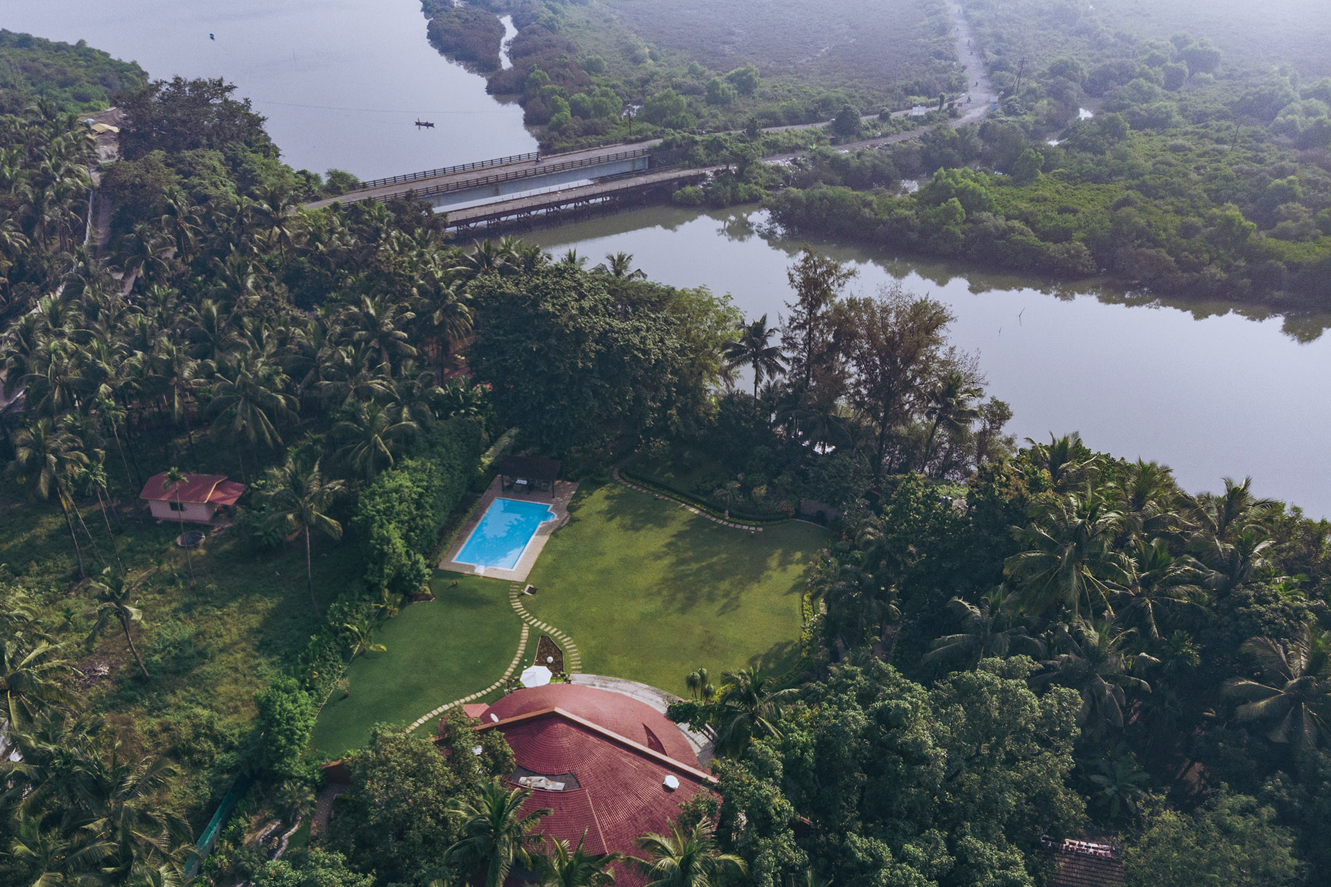 Villa Lani - Aerial view