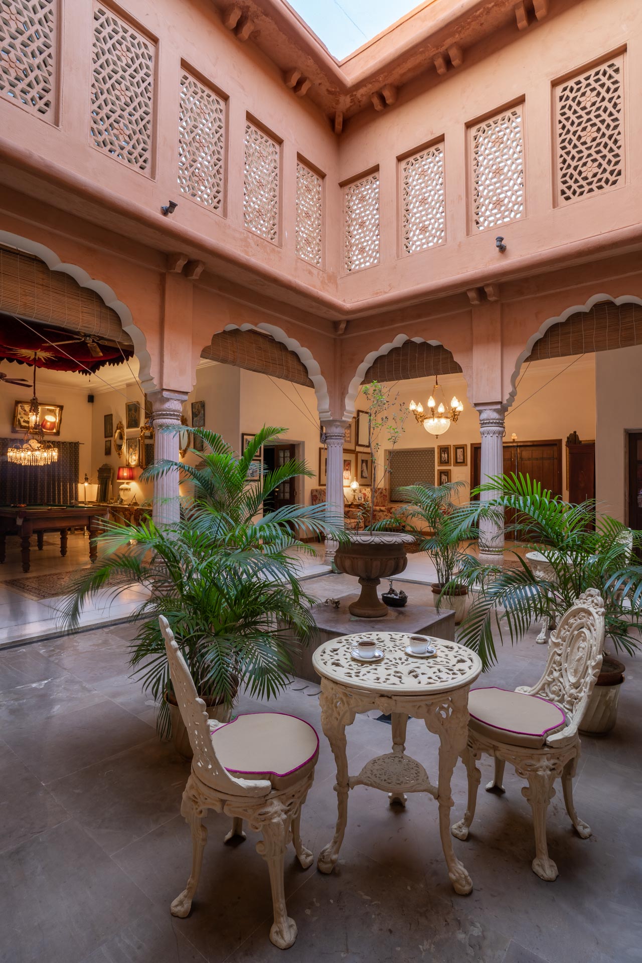 Srinivas - The Royal Residence - Courtyard